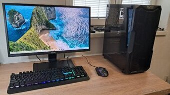 Herní PC sestava i5-8500, GTX 1650, 16GB, SSD 500G
