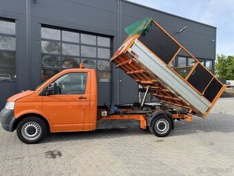 VW Transporter T5 1.9tdi LONG 3 str. sklápěč