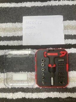 Powerfix ráčna s rukojetí se sadou bitů - 1