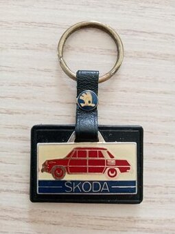 Škoda 1000 MB- orig. dobová klíčenka