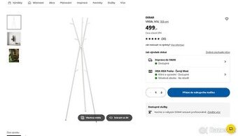 Věšák na oblečení IKEA