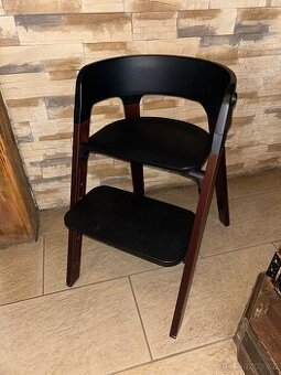 Stokke Steps Black/ Brown židlička