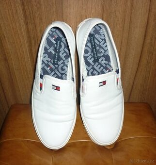 Bílé dámské espadrilky Tommy Hilfiger