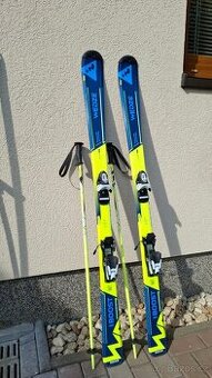 Lyže Wedze 140 cm + hůlky 100 cm