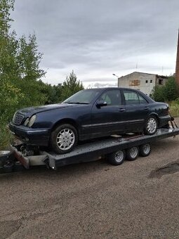Prodám kastli s doklady mercedes benz w210 270cdi