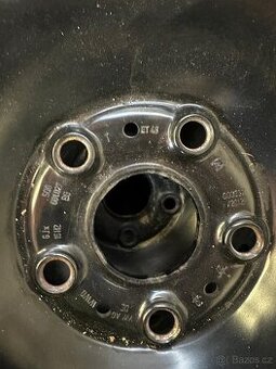 Prodam plechove disky R16, ET48, 5x112, škoda