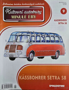 Model KÄSSBOHRER SETRA S8 (Kultovní autobusy #9)