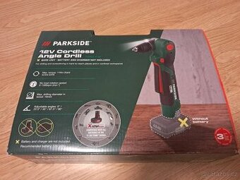 Aku úhlový šroubovák Parkside