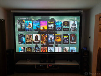 4K Projektor BenQ W1720 + 4K přehrávač Zidoo Z2000Pro