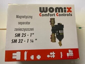 Womix DN32 - magneticky filtr s dvojitým nerez sítkem, nové