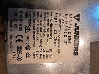 Junkers ZSR 24-5 AE výměník