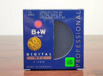 Neutrální šedý filtr B+W 52mm 103 ND 0,9 MRC - Nový