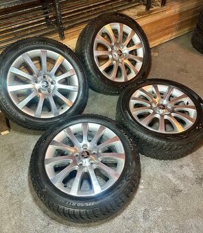 ALU Kola ŠKODA 5x112 R17 ANNAPURNA Zimní Pneu 225/50/17