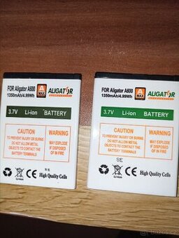 Nové baterie Aligator