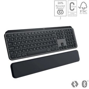 Logitech MX Keys S Plus Graphite - NOVÁ