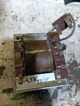 Transformátor z lampového rádia
