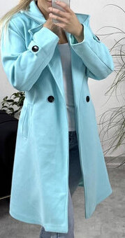 Dámský flaušový kabát, vel. XS-XL - nový