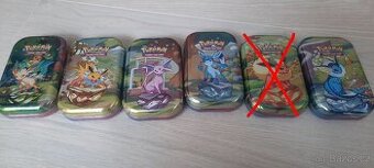 Prázdné Pokémon plechovky/ mini tinky Prismatic