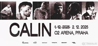 Prodám lístek na Calina - 1.12.2025 O2 arena Praha
