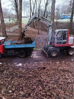 Kolový bagr takeuchi tb070w