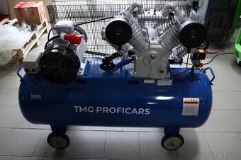 Vzduchový kompresor 300l, 1200 l/min, 12.5 Bar