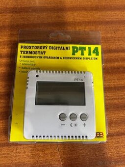 Prostorový digitální termostat PT14 – nový nerozbalený