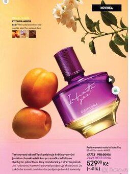 Dámská parfémovaná voda Infinita You Oriflame / NOVINKA