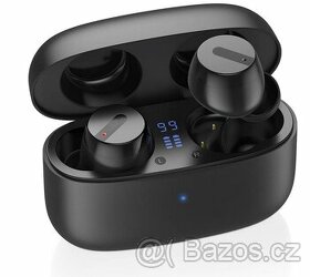 Bezdrátová sluchátka černá Meryjuly BT 5.0