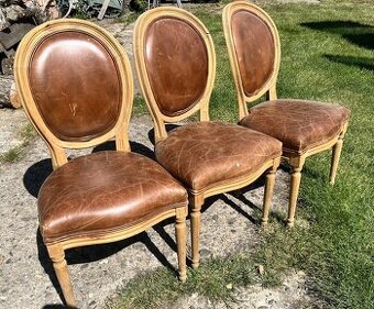 3 kuzi calounene zidle