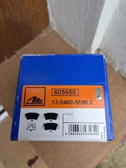 Zadní brzdové destičky ATE 605650