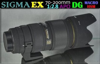 pro Canon-Sigma EX 70-200mm f2.8 APO DG MACRO HSM