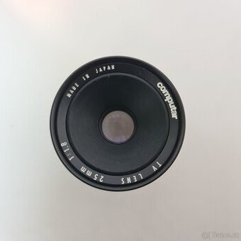 🎨 Světelný umělecký objektiv Computar 25mm f/1.8 (Japan)