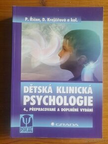 Dětská klinická psychologie, Pavel Říčan - 1