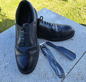 Kožené bezpečnostní pracovní boty Executive Oxford vel. 44