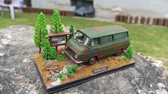 Škoda 1203 - les 1:43 diorama