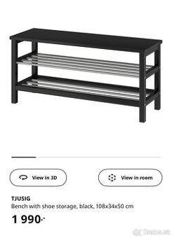 TJUSIG IKEA Shoe & Hat Rack - 1