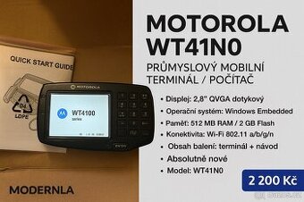 Motorola WT41N0 – mobilní terminál / počítač - 1