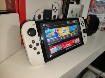Nintendo Switch OLED + příslušenství