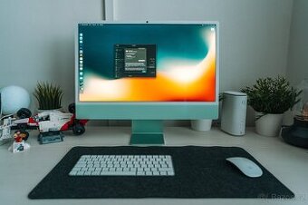 iMac M4 - 8CPU/8GPU, 16GB RAM, 256GB SSD + 2TB SSD, záruka
