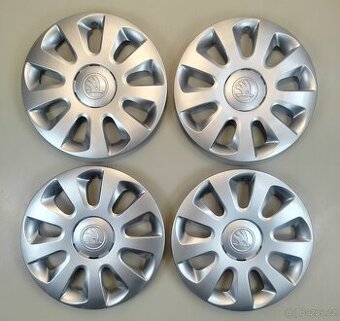 Poklice Škoda 14" 4 ks