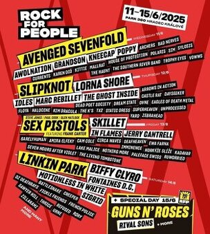 Rock for people vstupenky