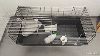 Velká klec pro hlodavce + granule