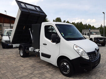 Renault Master 2,3 DCi,sklápěč,tažné3,5t,tupláky,57.000km