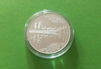 Jakub Krčín z Jelčan a Sedlčan stříbrná mince Proof