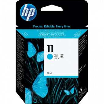 cartridge HP designjet 500 800 11 C4836AE CYAN modrá