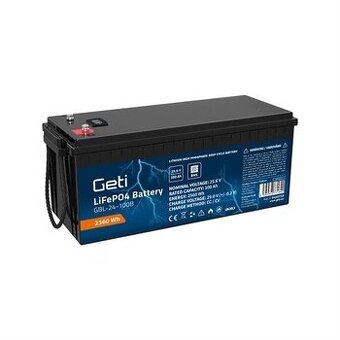 Geti Lifepo4 25,6V 100 Ah