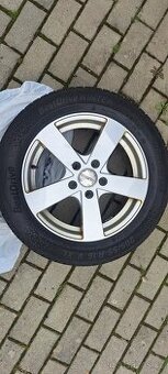 Alu kola 5x112 16" se zimním pneu 205/55R16