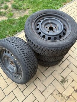Plech. kola pro Toyota - zimní pneu 205/55 R16, 5x114,3