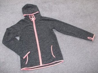 2x flísová mikina, vel. 158