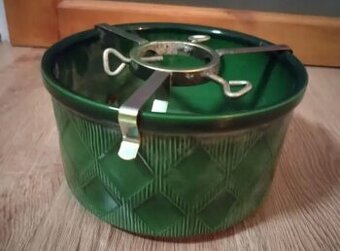 Stojan na stromek keramický 23 cm.